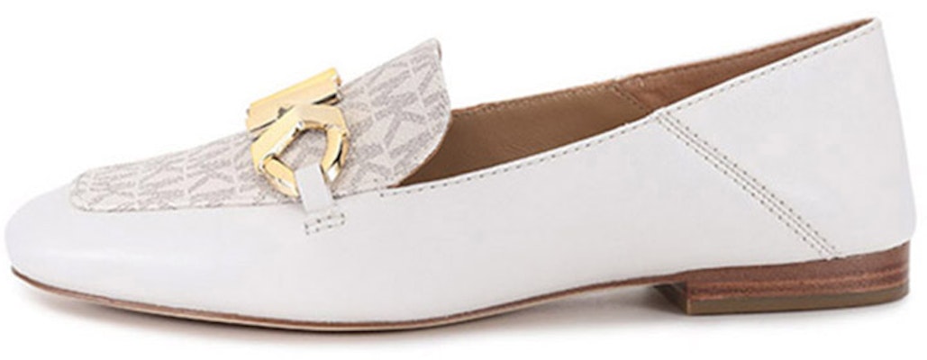 (Women) MICHAEL KORS Loafer Flat 'Cream Buckle' 40T1IZFP2L-CREAM-MULTI Buy (Women) MICHAEL KORS Loafer Flat 'Cream Buckle' 40T1IZFP2L-CREAM-MULTI