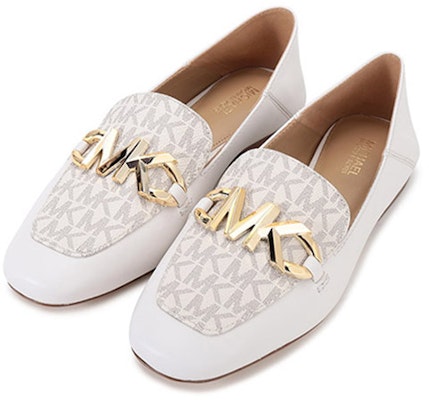 (Women) MICHAEL KORS Loafer Flat 'Cream Buckle' 40T1IZFP2L-CREAM-MULTI Lookbook (Women) MICHAEL KORS Loafer Flat 'Cream Buckle' 40T1IZFP2L-CREAM-MULTI