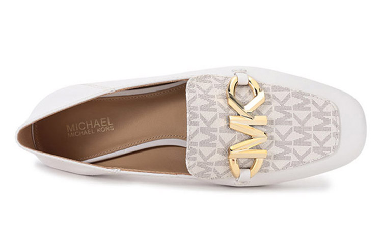 Purchase (W) MICHAEL KORS Loafer Flat 'Krem Gesper' 40T1IZFP2L-CREAM-MULTI