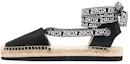 Buy (Women) MICHAEL KORS Logo Band Espadrille Flat 'Black' 40S2YAFP2D001