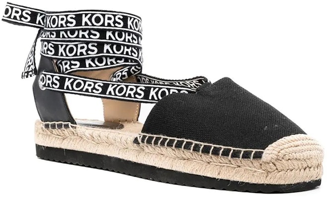 (W) 마이클 코어스 로고 밴드 에스파듀 flats (블랙) 40S2YAFP2D001 Order (W) 마이클 코어스 로고 밴드 에스파듀 flats (블랙) 40S2YAFP2D001