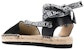 (W) MICHAEL KORS Logo Band Espadrille Flat 'Hitam' 40S2YAFP2D001