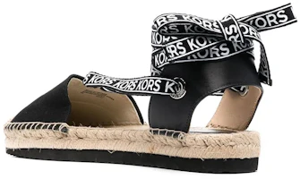 Lookbook (Women) MICHAEL KORS Logo Band Espadrille Flat 'Black' 40S2YAFP2D001