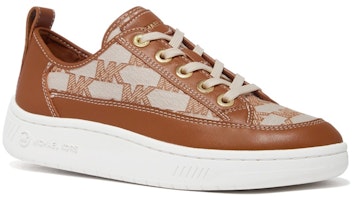 (W) 마이클 코어스 브라운 로우탑 레이스업 스니커즈 49S3SHFS1Y278 Order (W) 마이클 코어스 브라운 로우탑 레이스업 스니커즈 49S3SHFS1Y278