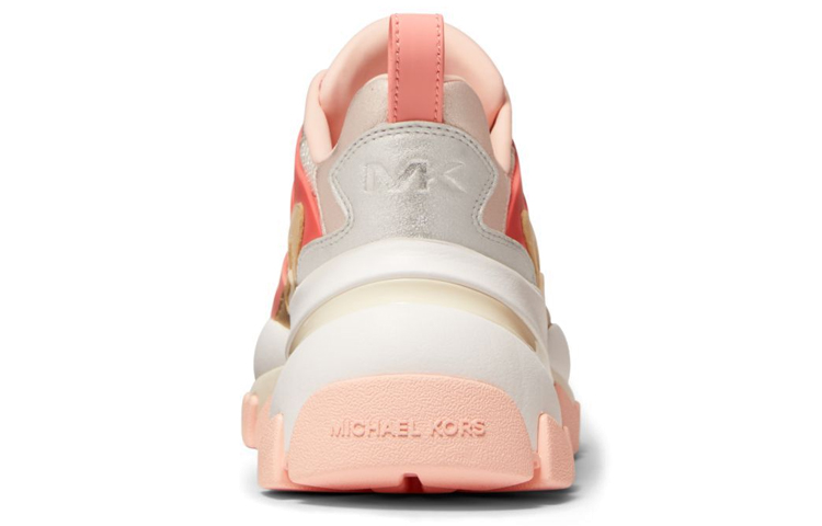 (W) MICHAEL KORS Low-Top Lace-Up Sneaker 'White Pink' 圖 4