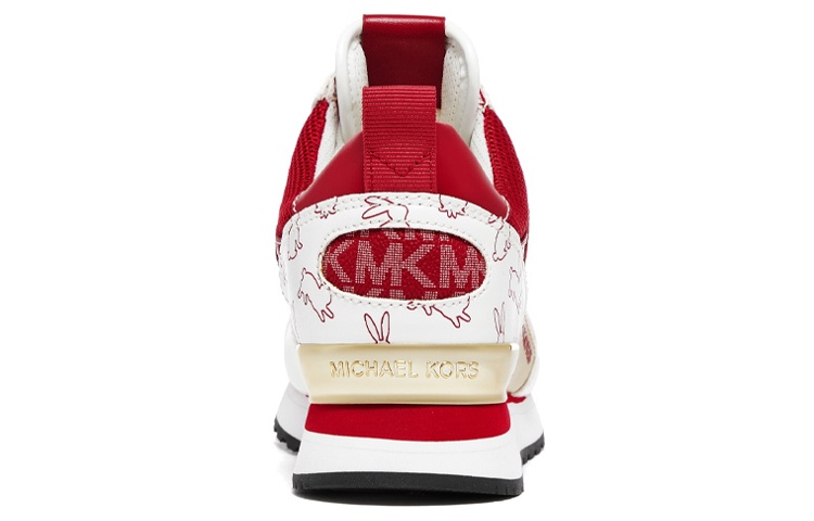 (W) MICHAEL KORS Low-Top Sneaker 'Red White Patchwork' 圖 4