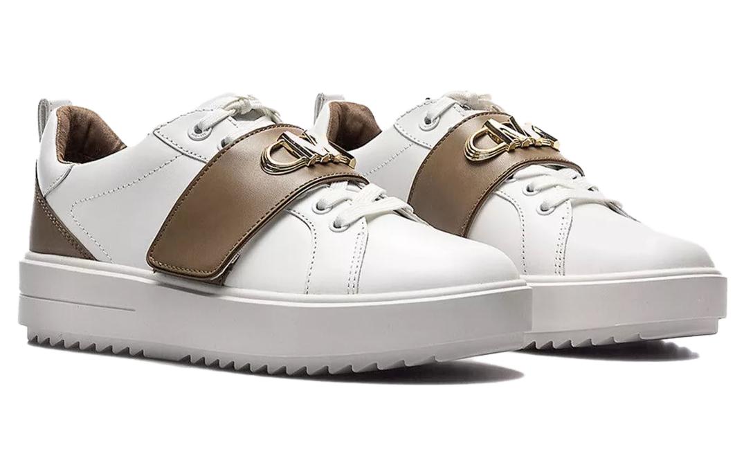 (W) MICHAEL KORS Low Top Lace-Up 'White' 圖 3