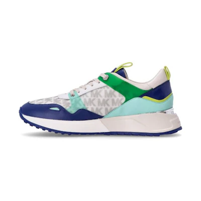 (W) MICHAEL KORS Low-Top Sneaker 'White Green Blue'
