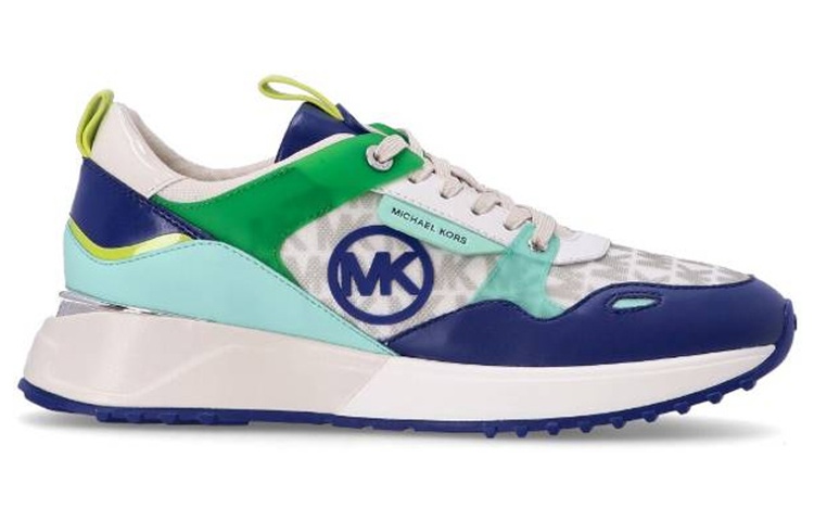 (W) MICHAEL KORS Low-Top Sneaker 'White Green Blue' 圖 2