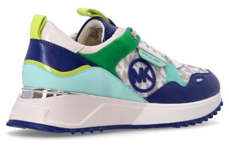 (W) MICHAEL KORS Low-Top Sneaker 'White Green Blue' 圖 4