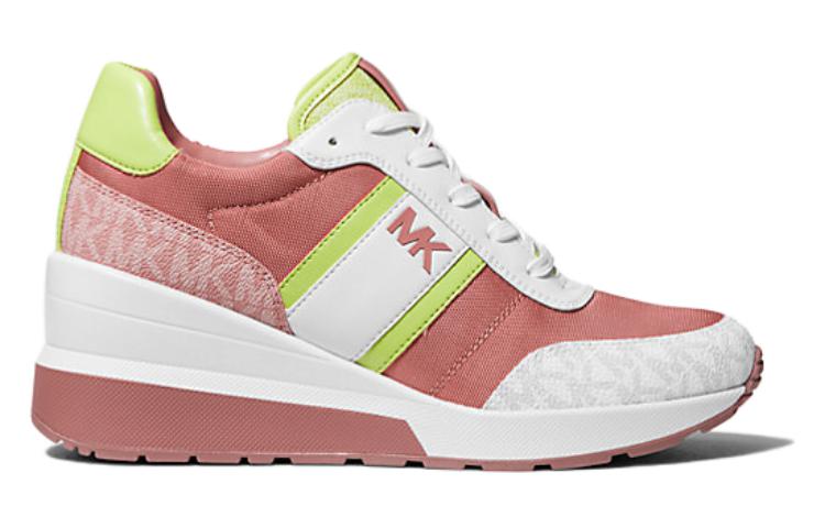 (W) MICHAEL KORS Mabel 'White Pink Canvas Print' 圖 2