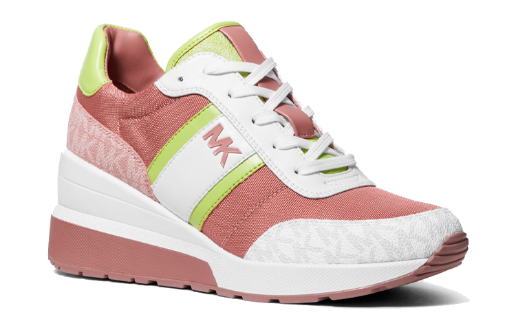 (W) MICHAEL KORS Mabel 'White Pink Canvas Print' 圖 3