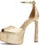 (Women) MICHAEL KORS Martina 'Light Gold Snake Embossed' 40S3MTHP1M0705