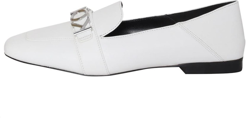 (Women) MICHAEL KORS MICHAEL Leather Round-Toe Slip-On Flat 'White' 40R3MDFP1L085 Buy (Women) MICHAEL KORS MICHAEL Leather Round-Toe Slip-On Flat 'White' 40R3MDFP1L085