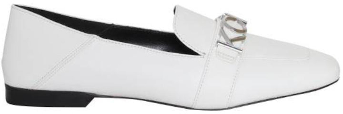 (W) MICHAEL KORS MICHAEL Zapatos Planos de Cuero Redondo Slip-On 'Blanco' 40R3MDFP1L085 Order (W) MICHAEL KORS MICHAEL Zapatos Planos de Cuero Redondo Slip-On 'Blanco' 40R3MDFP1L085