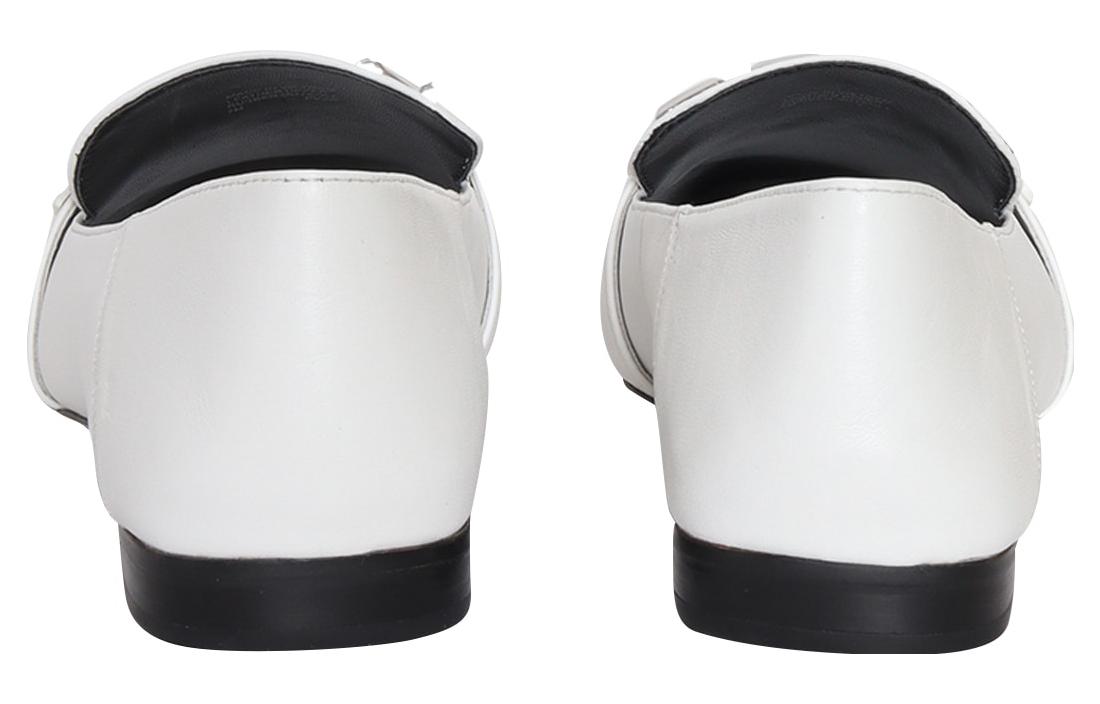 Shop (W) （女性用）MICHAEL KORS ラウンドトゥスリッポンフラット 'ホワイト' 40R3MDFP1L085 40R3MDFP1L085