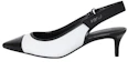 Buy (W) MICHAEL KORS Michael Heels Tali Pergelangan Stiletto 'Hitam Putih' 40R3KUMP1D085