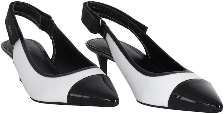 (Women) MICHAEL KORS Michael Pointed-Toe Ankle Strap Stiletto 'Black White' 40R3KUMP1D085 Lookbook (Women) MICHAEL KORS Michael Pointed-Toe Ankle Strap Stiletto 'Black White' 40R3KUMP1D085
