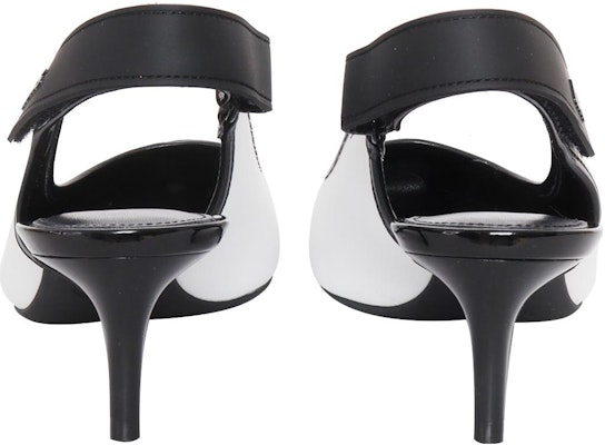 (Women) MICHAEL KORS Michael Pointed-Toe Ankle Strap Stiletto 'Black White' 40R3KUMP1D085 Shop (Women) MICHAEL KORS Michael Pointed-Toe Ankle Strap Stiletto 'Black White' 40R3KUMP1D085