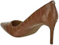 Shop (W) MICHAEL KORS Michael Sepatu Hak Tinggi Slip-On Runcing 'Coklat' 40R3ALMP1E230