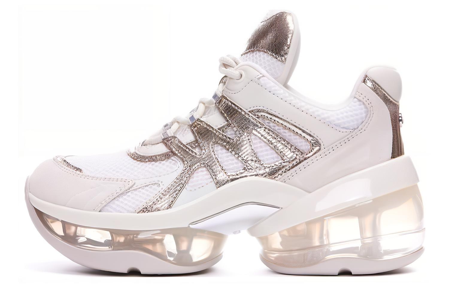 (Women) MICHAEL KORS Mid-Top 'White Silver' 43F3OLFS5D141