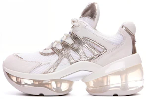 (Women) MICHAEL KORS Mid-Top 'White Silver' 43F3OLFS5D141 (Women) MICHAEL KORS Mid-Top 'White Silver' 43F3OLFS5D141