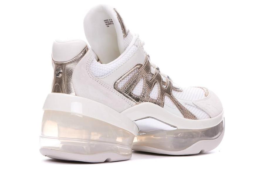 (W) MICHAEL KORS Mid-Top 'White Silver' 圖 3