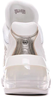 (W) MICHAEL KORS Mid-Top 'Putih Perak' 43F3OLFS5D141 Shop (W) MICHAEL KORS Mid-Top 'Putih Perak' 43F3OLFS5D141