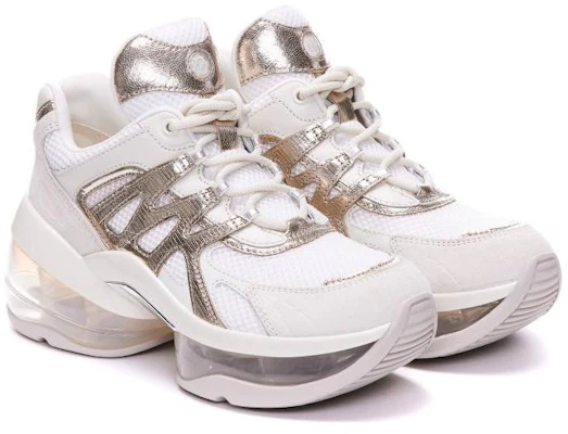 (W) MICHAEL KORS Mid-Top 'Putih Perak' 43F3OLFS5D141 Purchase (W) MICHAEL KORS Mid-Top 'Putih Perak' 43F3OLFS5D141
