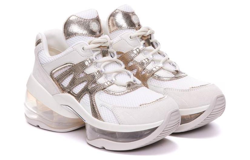 (W) MICHAEL KORS Mid-Top 'White Silver' 圖 5