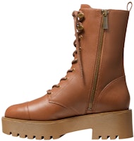(Women) MICHAEL KORS MK Bryce Leather Boot 'Brown Motorcycle' 40F1BYFE6L230 (Women) MICHAEL KORS MK Bryce Leather Boot 'Brown Motorcycle' 40F1BYFE6L230