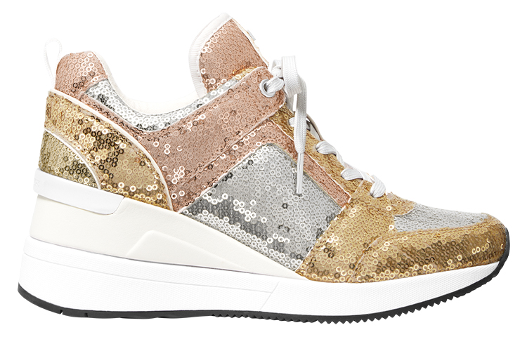 (W) MICHAEL KORS MK Georgie 'Gold and Silver Monogram' 圖 2