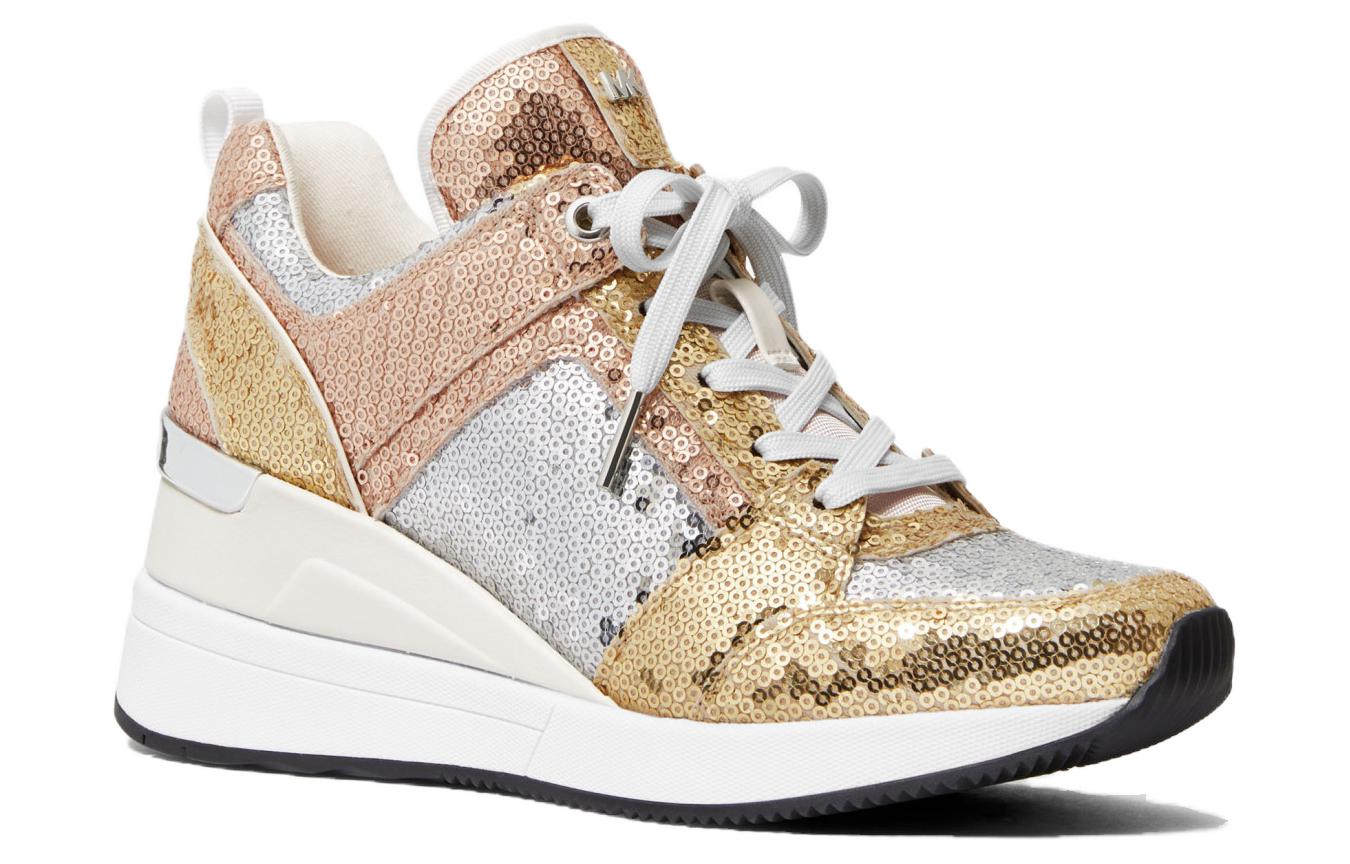 (W) MICHAEL KORS MK Georgie 'Gold and Silver Monogram' 圖 3