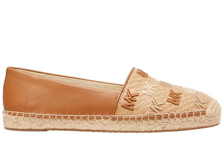 (W) MICHAEL KORS MK Kendrick 'Leather Brown Weave on White' 圖 2