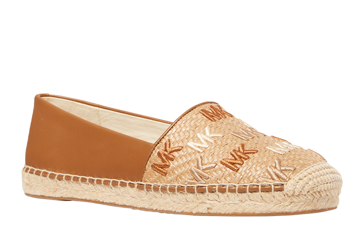 (W) MICHAEL KORS MK Kendrick 'Leather Brown Weave on White' 圖 3