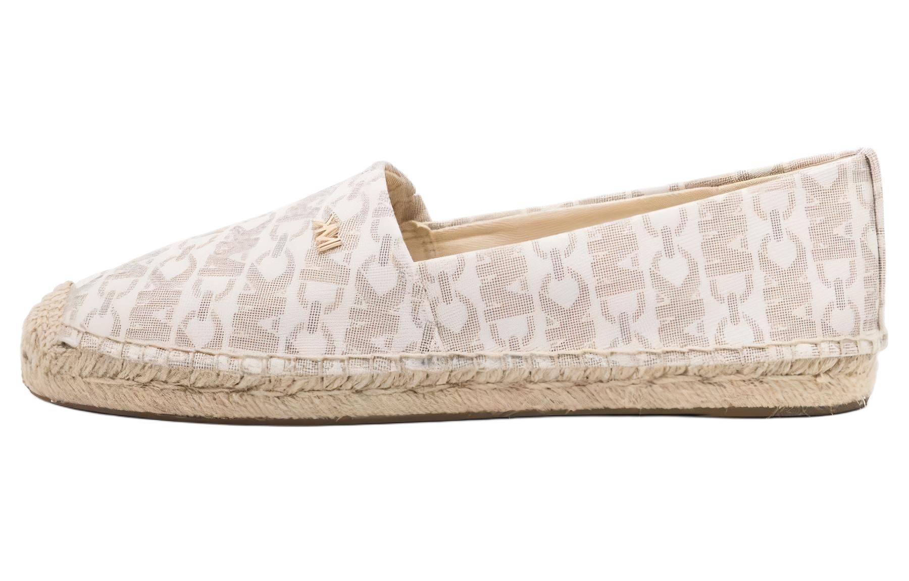 (Women) Michael Kors MK Kendrick Beige Espadrilles Casual Comfort Flats Shoes 40R4KNFP1B150