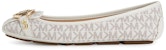 (W) MICHAEL KORS MK Logo Slip-On 'Putih Vanila' 49T8FUFR1B150