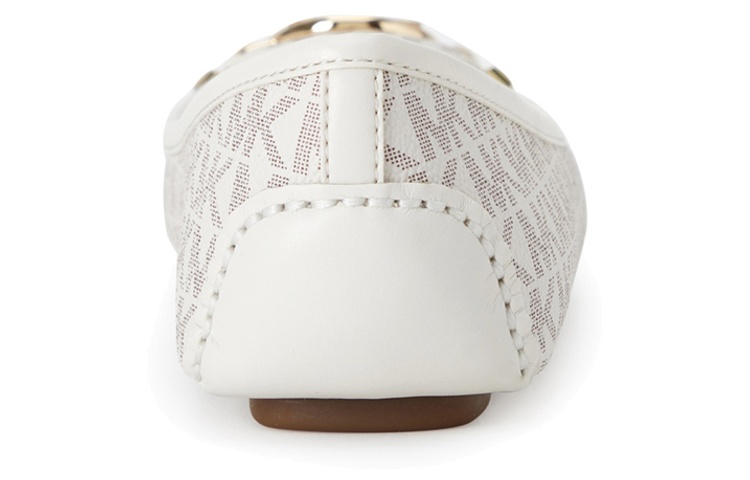 Shop (W) MICHAEL KORS Zapatillas Logo Slip-On 'Blanco Vainilla' 49T8FUFR1B150