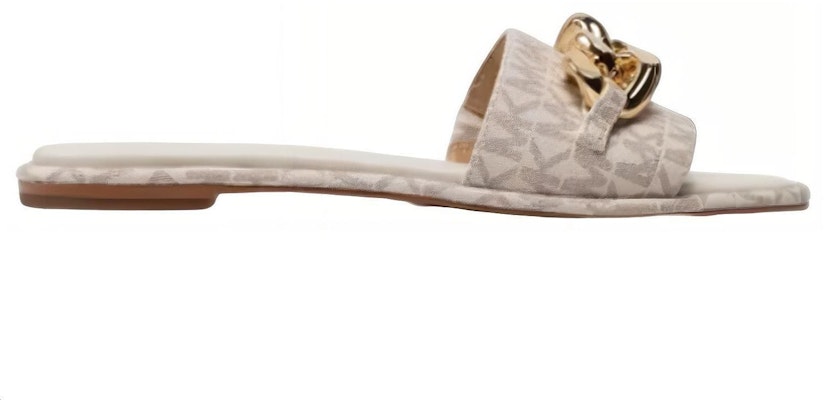 (Women) MICHAEL KORS Mule Sandals 'Chain-Link Beige' 40S2SCFA2B150 Order (Women) MICHAEL KORS Mule Sandals 'Chain-Link Beige' 40S2SCFA2B150