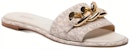 (Women) MICHAEL KORS Mule Sandals 'Chain-Link Beige' 40S2SCFA2B150