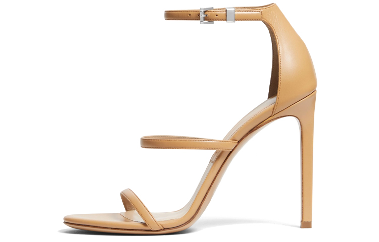 (W) MICHAEL KORS Nadege Sandal 'Brown Buckle Strap'
