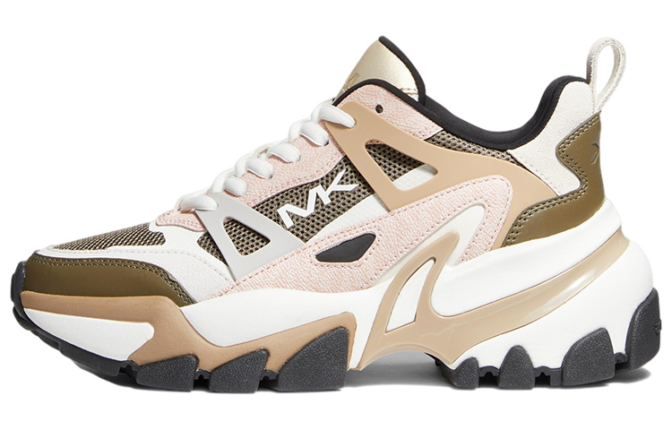 (W) MICHAEL KORS Nick Lace-Up Sneaker 'Green Pink'