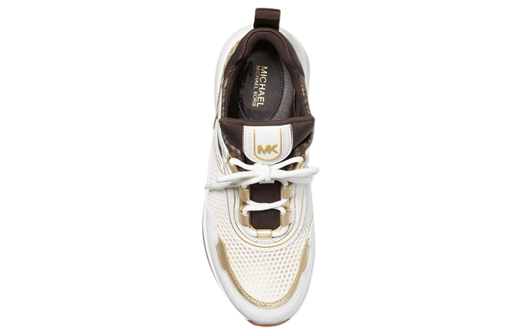 (W) MICHAEL KORS Olympia 'White Mesh and Metallic Logo' 圖 3