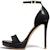 (W) MICHAEL KORS Tumit Terbuka 'Black Fashion Slides' 40S2JOHA1A001