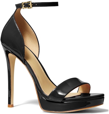 (Women) MICHAEL KORS Open-Toe Heels 'Black Fashion Slides' 40S2JOHA1A001 Order (Women) MICHAEL KORS Open-Toe Heels 'Black Fashion Slides' 40S2JOHA1A001