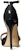(W) MICHAEL KORS Tumit Terbuka 'Black Fashion Slides' 40S2JOHA1A001