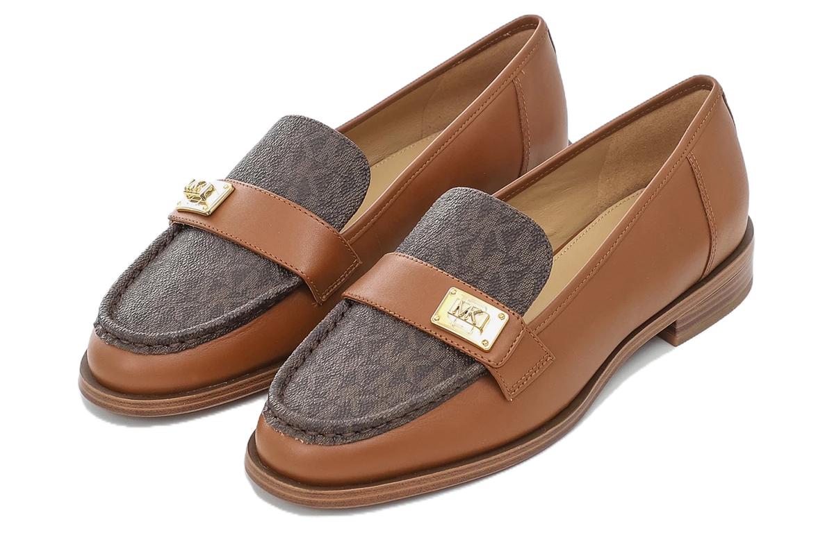 (W) MICHAEL KORS Padma Loafer 'Brown Logo Print' 圖 3
