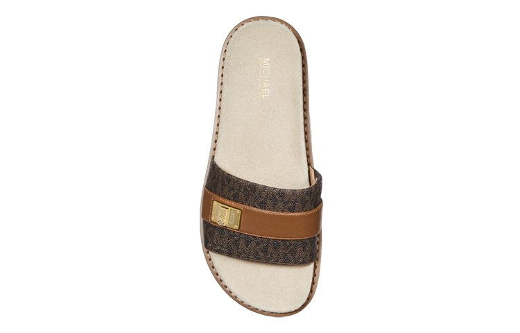 (W) MICHAEL KORS Padma Slipper 'Monogram Brown' 圖 4