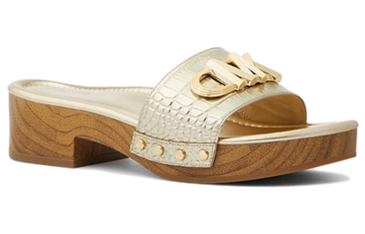 (W) MICHAEL KORS Parker 'Pale Gold Open-Toe Slide' 圖 3