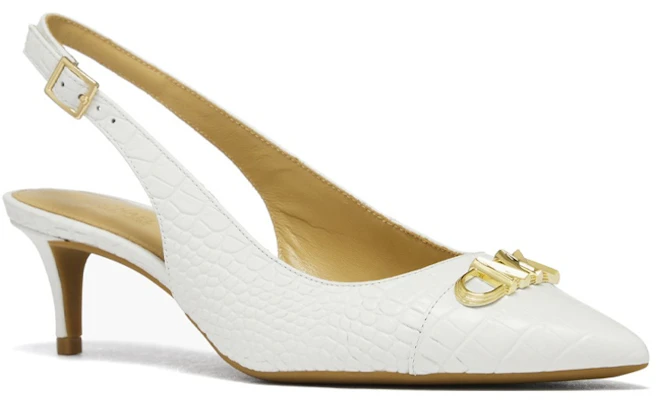 (W) MICHAEL KORS Parker 'Wedges Hak Tinggi Putih' 40S3PKMS1E085 Order (W) MICHAEL KORS Parker 'Wedges Hak Tinggi Putih' 40S3PKMS1E085